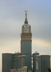 Mecca Clock Tower in Mecca, Saudi Arabia
