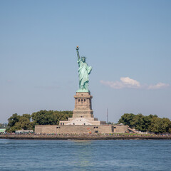 Statue of Liberty in summer Ney York, NY, USA