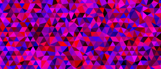 Dark Pink, Blue vector polygon abstract background. Colorful illustration in abstract style with gradient. The template can be used as a background for cell phones.