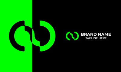Best infinity metaverse virtual technology logo concept in vector shape