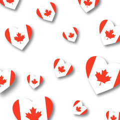 Canada day illustration