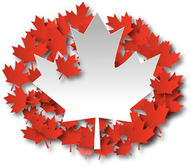 Canada day illustration