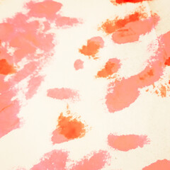 Cow Painting. White Watercolor Jungle Animals. Pale Drawing Milking Cow. Color Splash Set. White Texture. Spot Hair. White Giraffe Picture. Dalmatian Dogs.