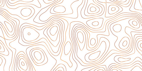Abstract Topographic map background with wave line. gradient multicolor wave curve lines banner background design. Vector illustration. Line topography map contour background.