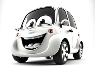 Lachendes Auto, ki generated