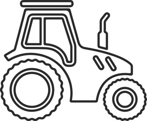 Farm icon, farming icon black vector