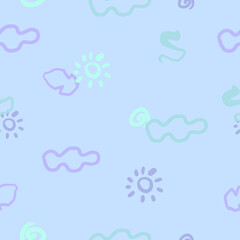 Doodl pastel pattern