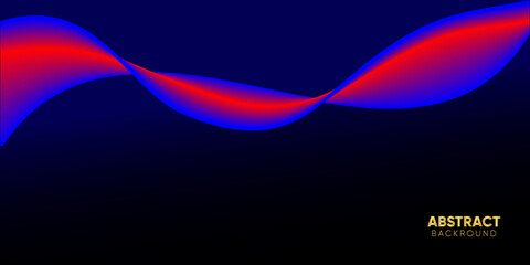 abstract wave background design