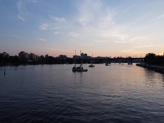 Obraz premium False creek in Vancouver