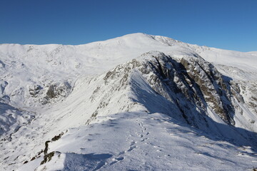 Snowdonia tryfan carneddau glyderau winter wales 