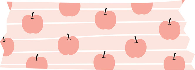 Cute Washi Tape Illustration..