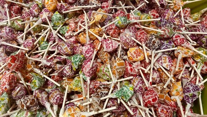 bunch of lollypops - kids' favorite food  