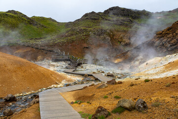 The volcanic system of Krysuvik, Iceland