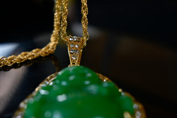 Real jade, carved jade for making jewelry