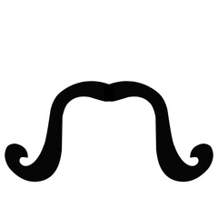 Moustache vector icon