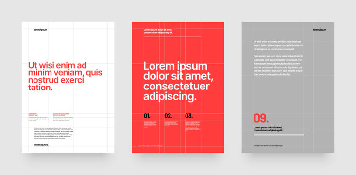 Simple corporate layout template for events, companies or any business related. Design with guides for flyer, poster, cover, brochure, banner or any layout.