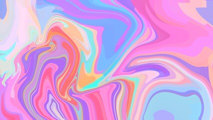 Sweet candy colors vapors art background