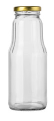 glass bottle isolated
