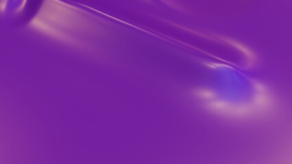 Abstract purple glossy plastic background - 3D rendering illustration