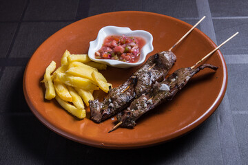 Grilled veal