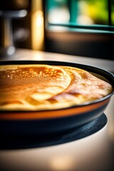 crepes dish in a bakery generate by ai 