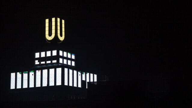 Dortmund, North Rhine Westphalia, Germany - October 18, 2018: Dortmunder U Tower Centre for Art and Creativiity