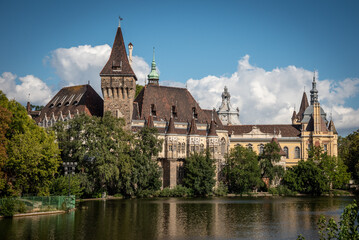 Fototapeta na wymiar Burg Vajdahunyad, Budapest
