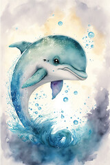 Obraz Delfin