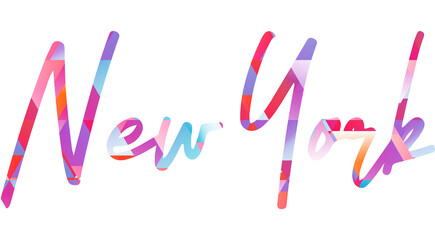 New york city typography, t-shirt graphics, vectors fashion style