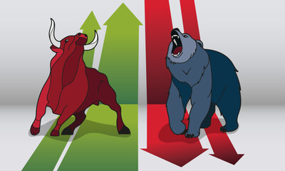 Byk i niedźwiedź. Koncepcja rynku papierów wartościowych. Hossa i bessa.