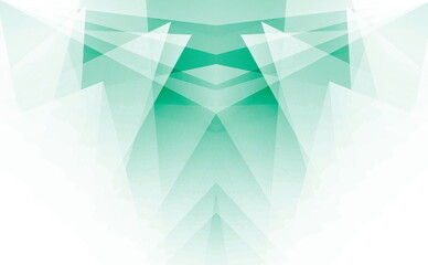 Abstract design green lines background