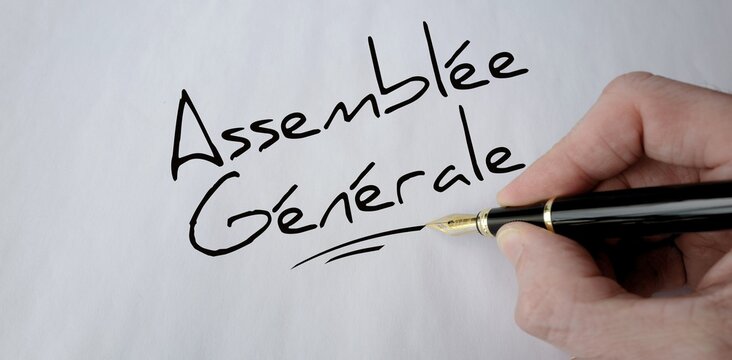assembl&eacute;e g&eacute;n&eacute;rale &agrave; la main