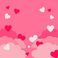 valentine hearts background