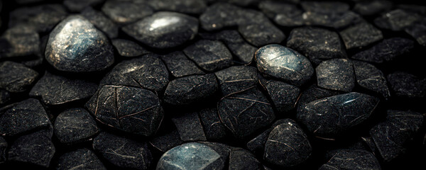 Gray stone background for design. Modern, futuristic. wallpaper, web banner, generative ai