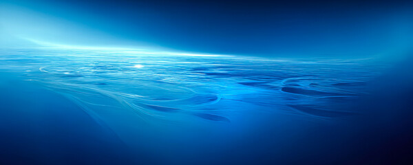  Blue background for design. Color gradient. Modern, futuristic. wallpaper, web banner, generative ai