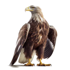 Foto op Canvas golden eagle isolated on white © I LOVE PNG