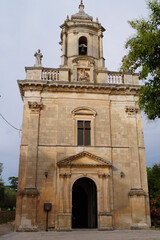 Fototapeta na wymiar Church of San Giacomo, Ragusa, Sicily Island, Italy