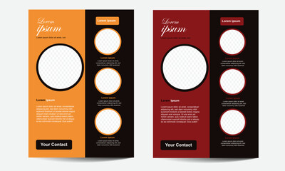 Food Flyer A4 size  Template.