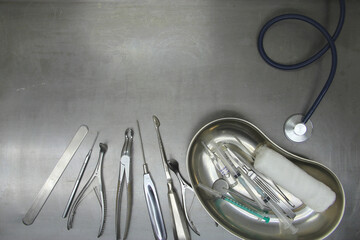 Medical steel equipment tools for surgery 