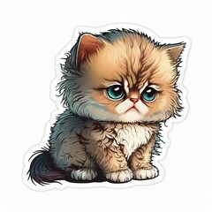 Cute cat Sticker