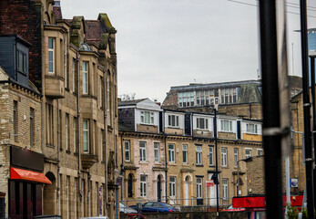 Fototapeta premium houses in the city Bradford