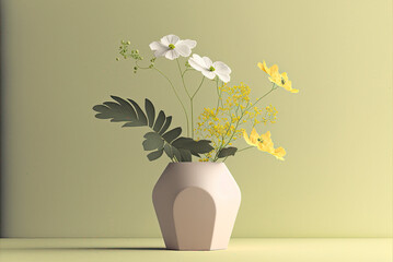 Minimalist Flower Display