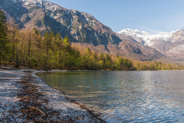 lake in the mountains