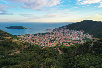 Fototapeta na wymiar Budva, Montenegro