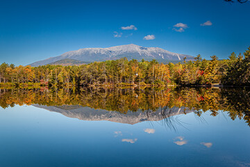 Baxter park, Mountain Katahdinin Maine.