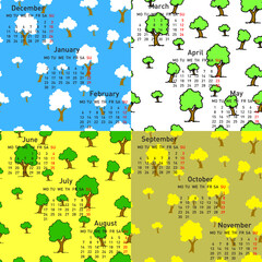 seamless wallpaper 2023 calendar days of the year