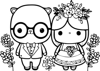 children, icon, fantasy, abstract, animal, Fabelwesen, logo, kawaii, flower, marches, happy, child, kids, coloring page, cartoon, comic, fox, astronaut, wedding, fantasy, gaming, nerd, show, she, cute