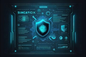 data protection, digitalsecurity, computer, internet, antivirus, hacker, cracker, Quantum Encryption,conceptual illustration,generated by ai