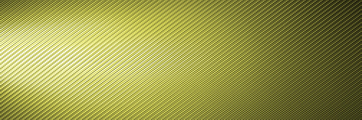 Fototapeta premium Gold carbon fiber background pattern. 3d rendering