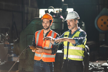 professional industry occupation man and men at work concept, factory, manufacturing engineer...